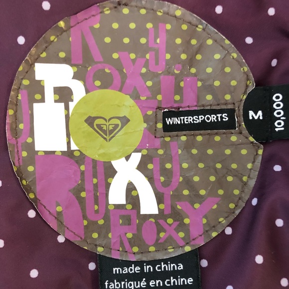 Roxy Purple Snowboard/Ski Jacket, Size Medium - Picture 2 of 10